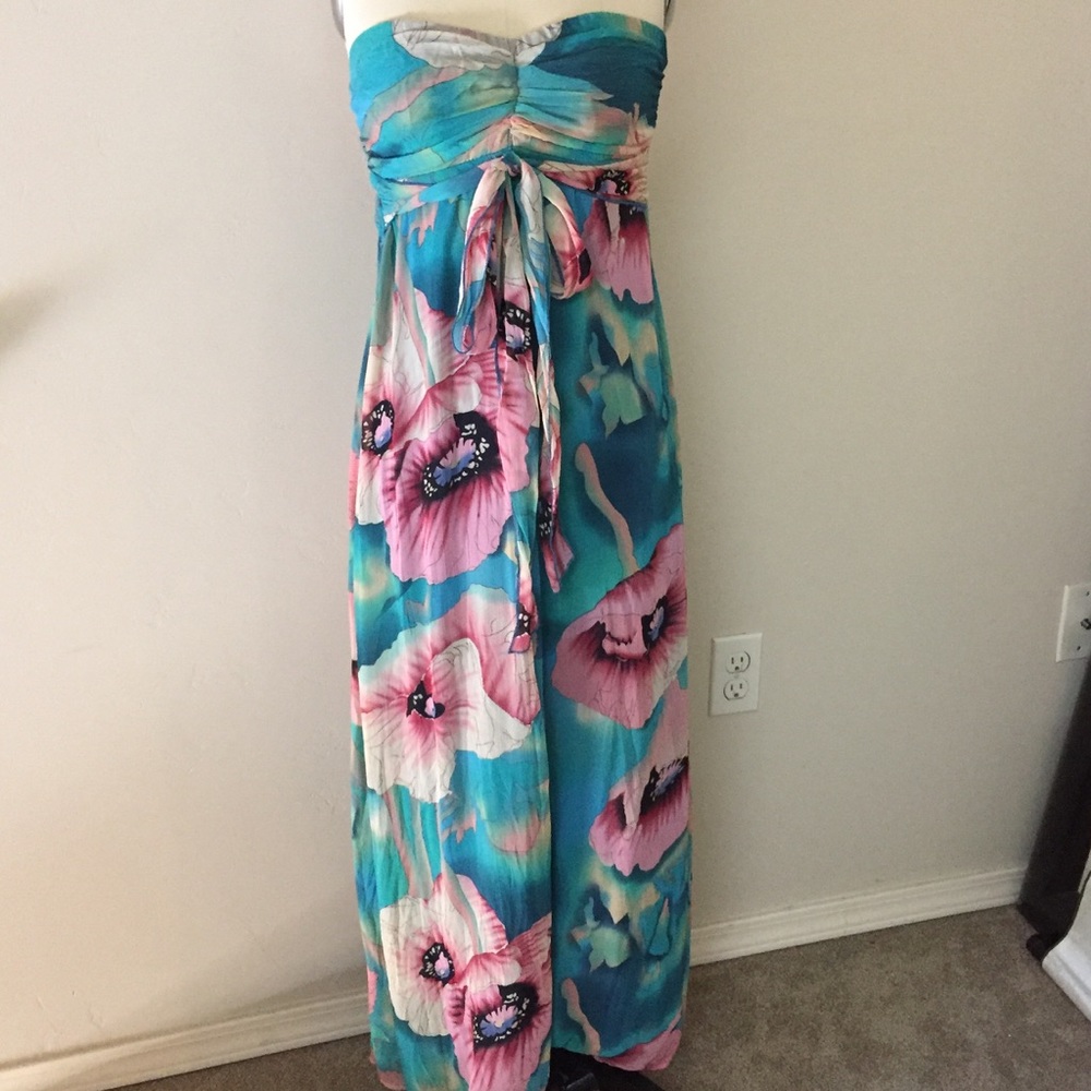 Floral Maxi Dress Size XS